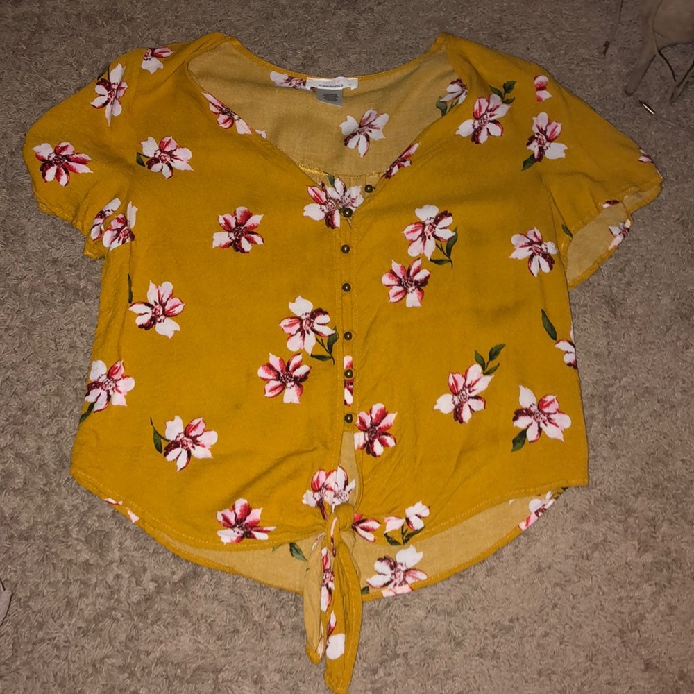 Mustard Blouse